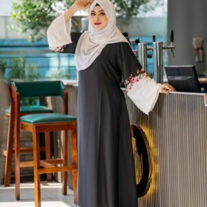 অরিজিনাল দুবাই চেড়ি ডিজিটাল প্রিন্ট বোরকা।