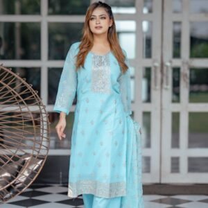 Indian shiffon 4 part paste colour