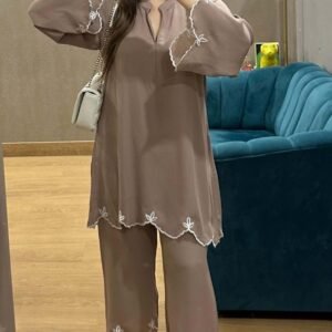 Mocha Aisha Co-ord Set